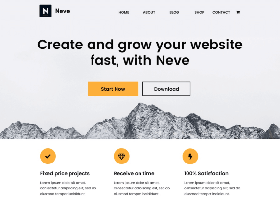 Neve Fastest WordPress Themes